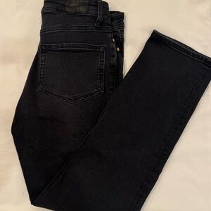 PAIGE Cindy High Rise Jeans Black Willow 28